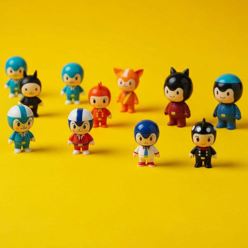 Collectible figurines and mini toys